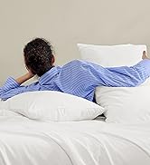 white cooling sheet set with 2 pillowcases