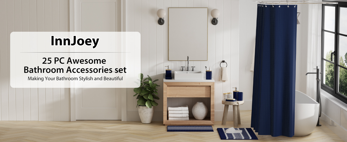 bathroom sets with shower curtain and rugs