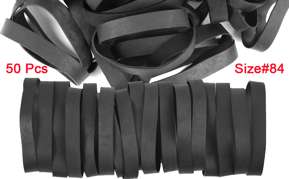 Amazon com : AMUU Rubber Bands Size #84 Tactical Rubber Bands black