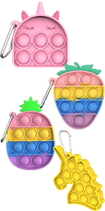 Amazon | HUAZONTOM プッシュポップバブル 2個入り スクイーズ玩具