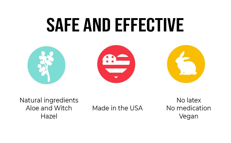 EASY TO USE - Just stick on shaving nick, no need to wet or prepare.