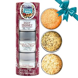 럭셔리 바베큐 하우스 예비 향신료 | 3개들이 선물 패키지