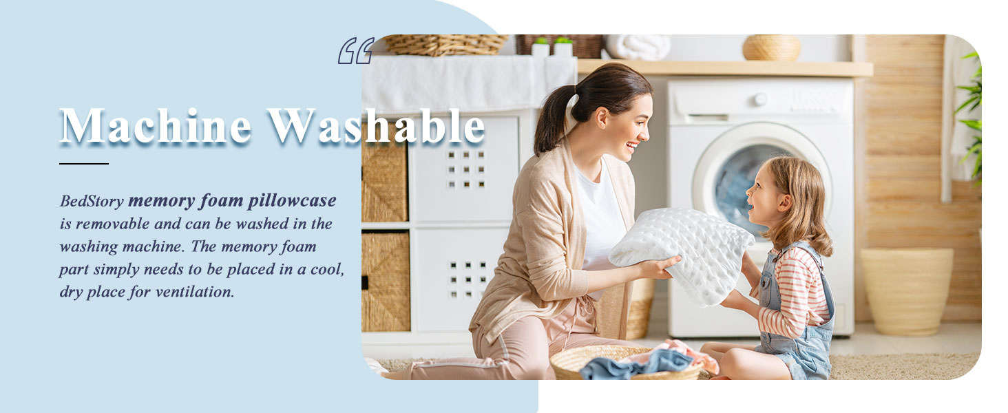 BedStory Cooling Side Sleeper for Neck and Shoulder Pain, Neck Support