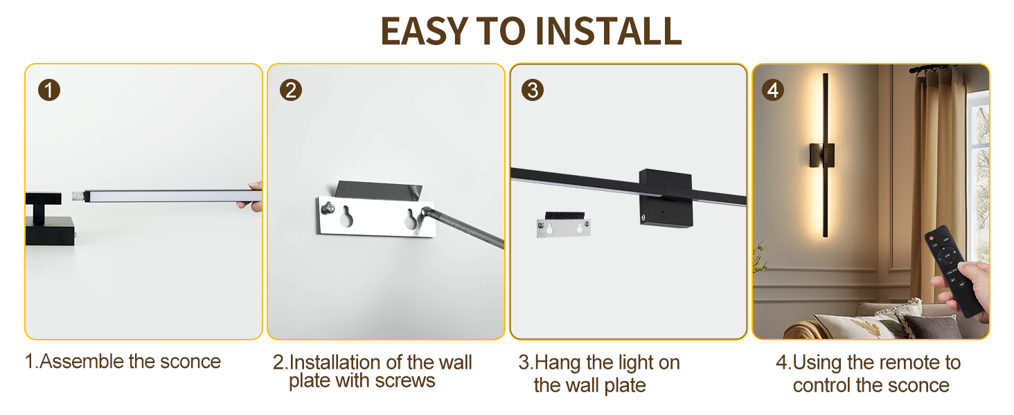 Wireless Wall Scocnes