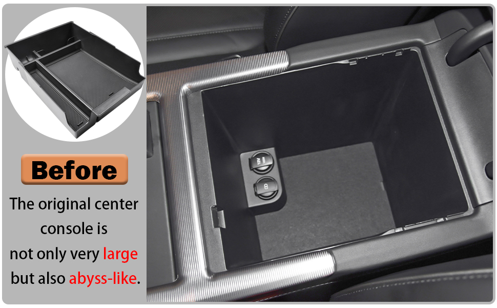 RUNROAD Center Console Organizer Tray Compatible with