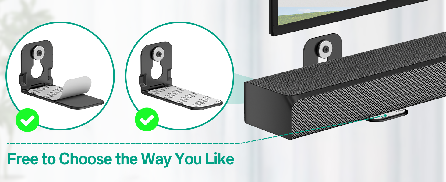 Universal Soundbar Wall Mount