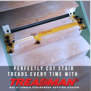Treadman Perfecly Cut Stair Treads Every Time