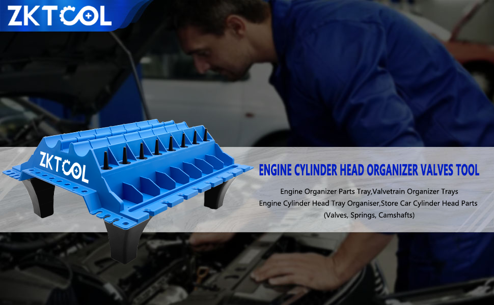 Engine Cylinder Head Organizer Valves Tool