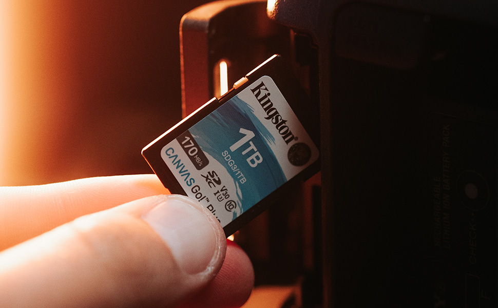 Canvas Go! Plus SD card