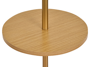 floor lamp with table