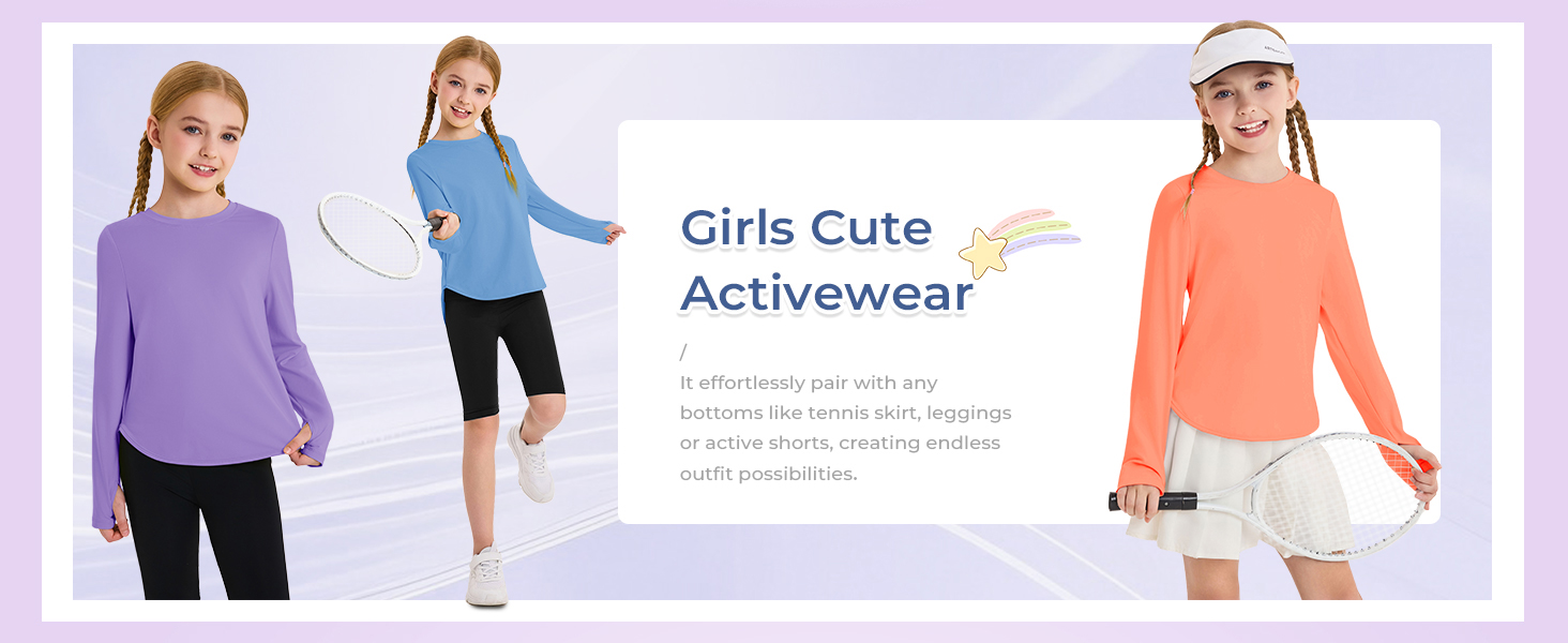 Girls Cute Activewear