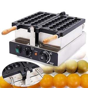 1800W Commercial Waffle Ball Maker