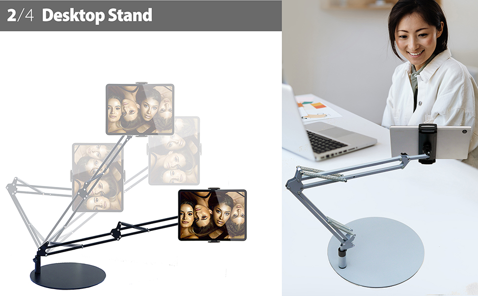 MaximoLife® 4in1 iPad Stand Tablet Stand MultiFunction Tablet