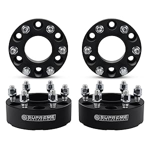 Hub Centric Wheel Spacers 6 lugs center bore track increased track-width 06 07 08 09 10 11 12 13 14