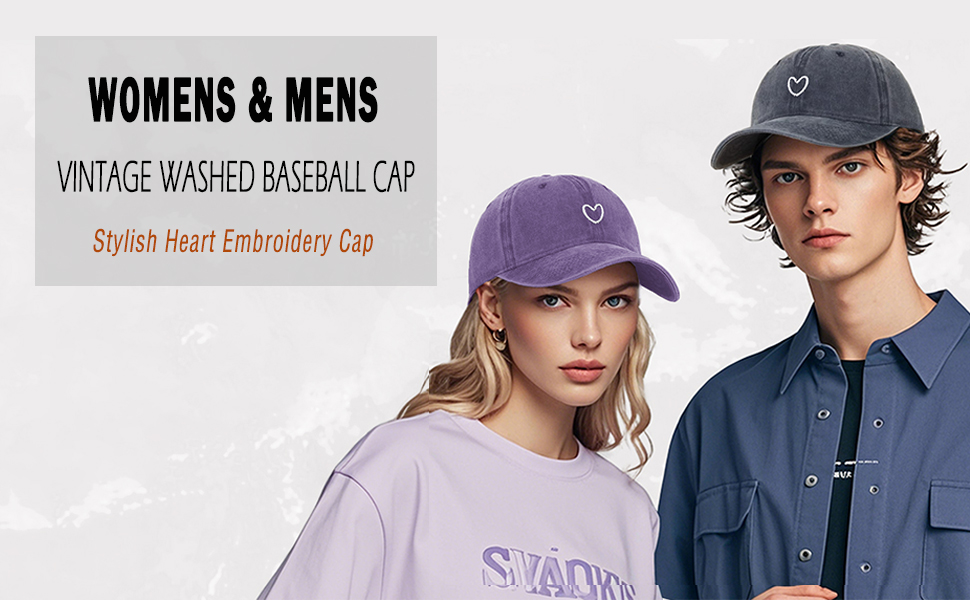 VINTAGE WASHED BASEBALL CAP