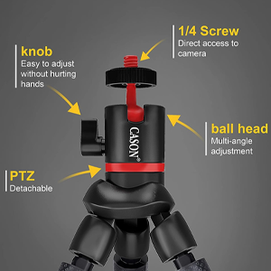 SPN-BNB85 cason gorilla tripod mobile flexible pod with remote action camera dslr gorillapod rotatin