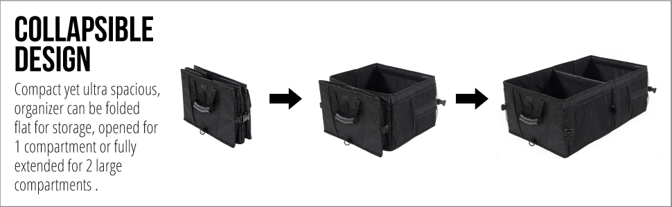 Collapsible 3 in 1 design