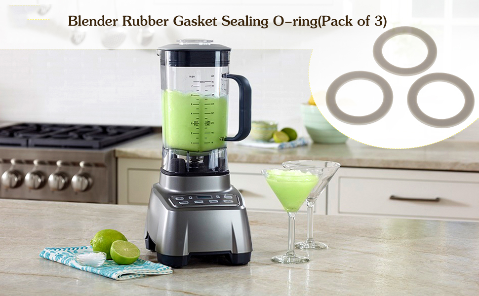 3Pcs Blender Rubber Gasket Sealing Oring CUCB4563