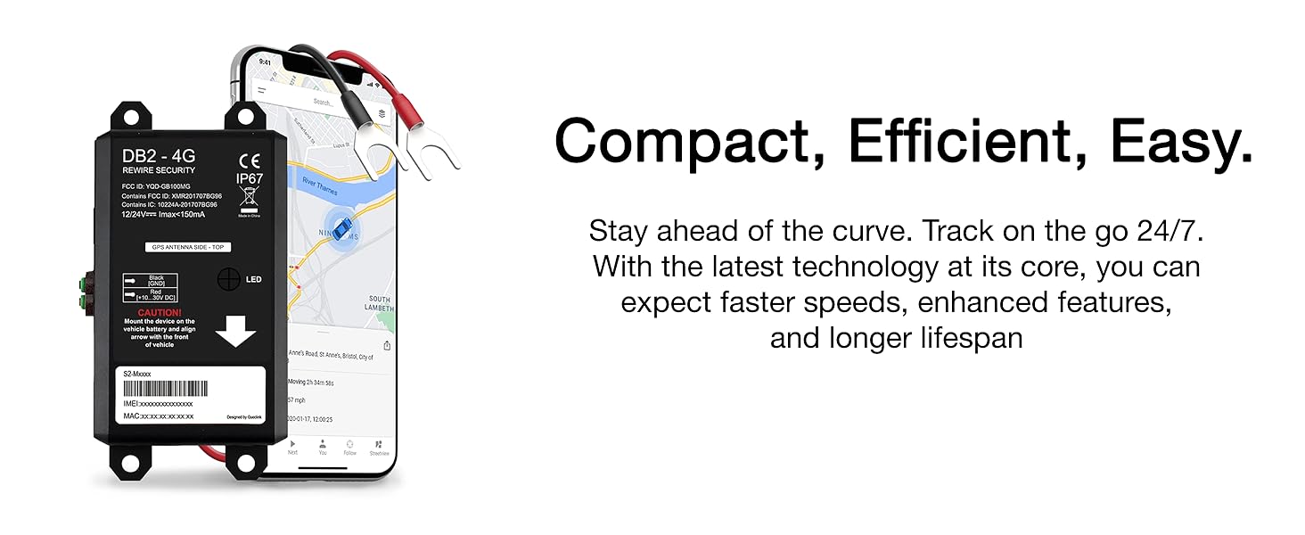 GPS Tracker for Vehicles Compact Efficient