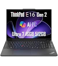 Amazon.com: Lenovo ThinkPad E16 Gen 2 Business Laptop (16