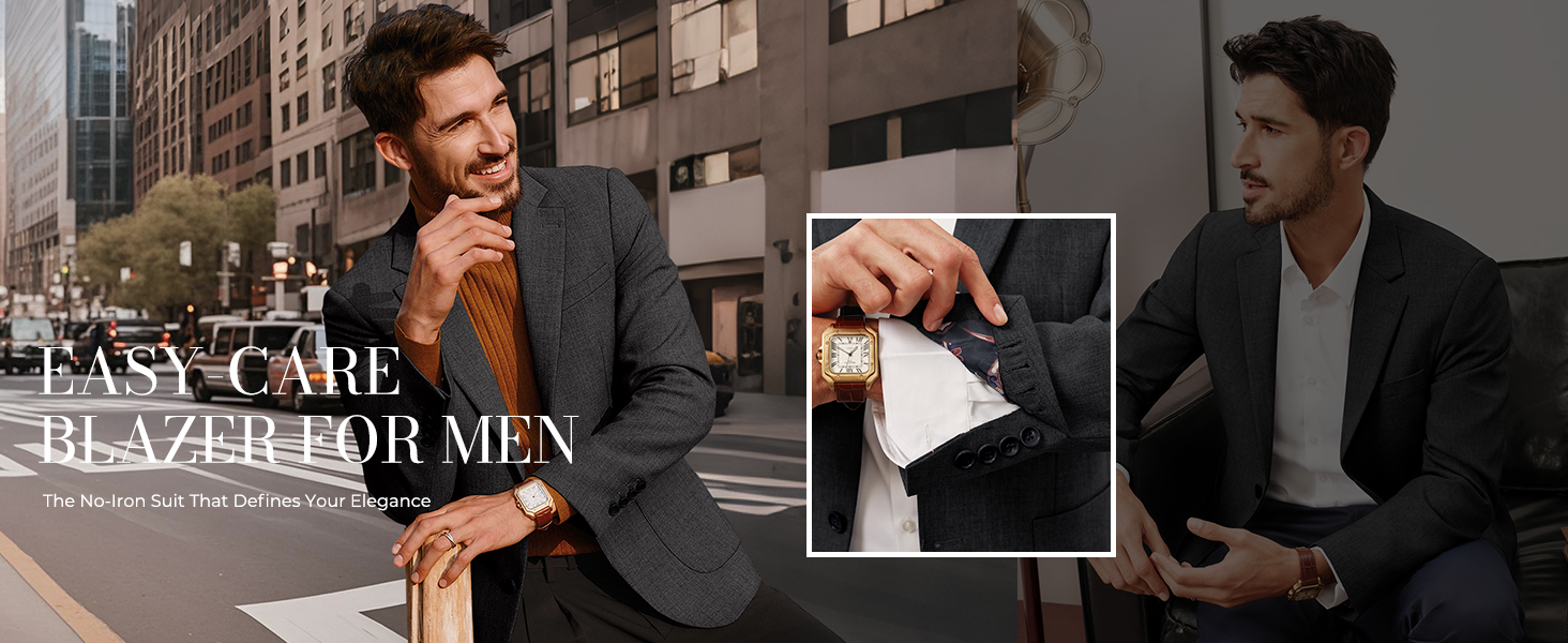 Mens Two Button Blazer