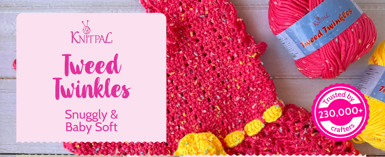 tweed twinkles yarn knitpal