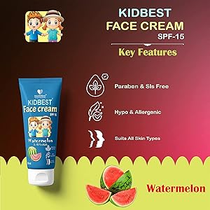 HealthBest Kidbest Face Cream for Kids , SPN-RECPP