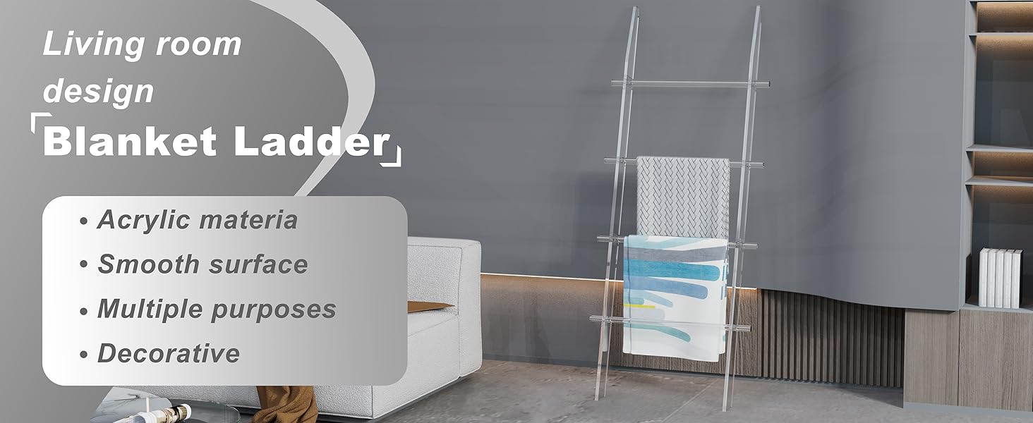 blanket ladders for the living room