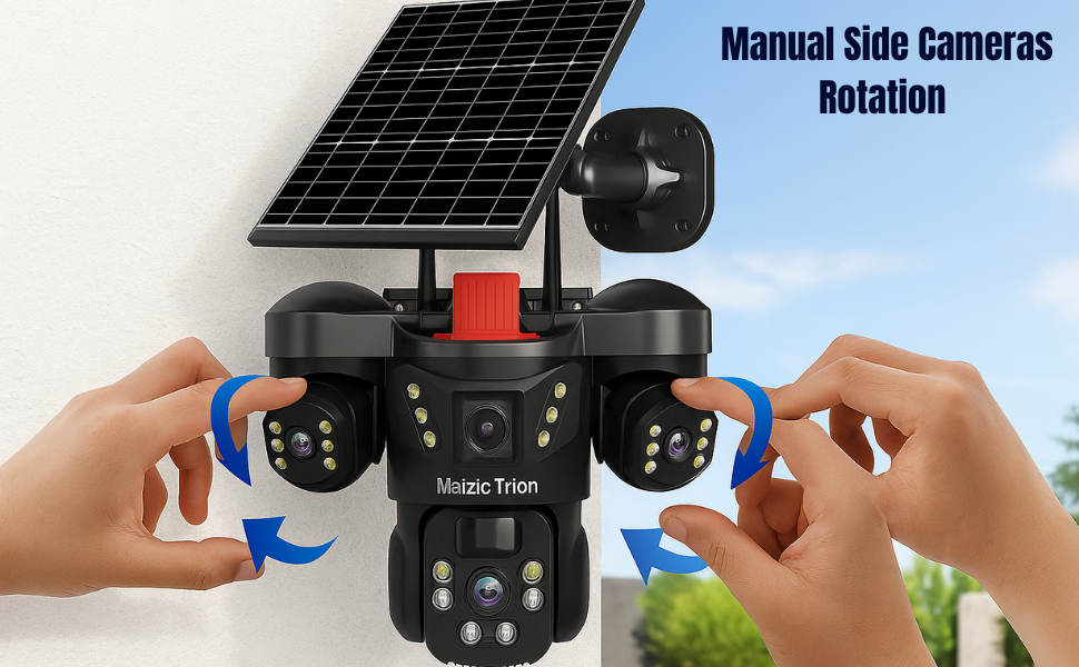 Manual Side Cameras Rotation