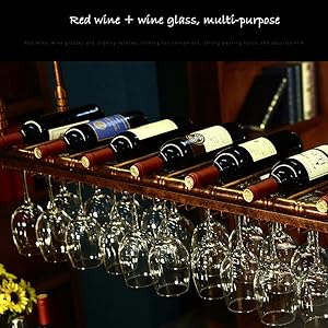 bar shelves glasses rack bottle rack whiskey bottle holder ceiling rackwine rack wall mounted