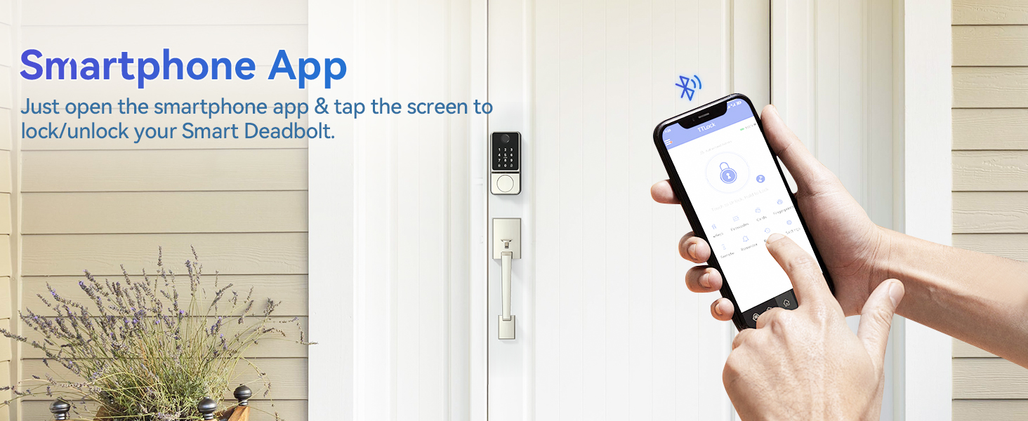 front door keyless entry door lock