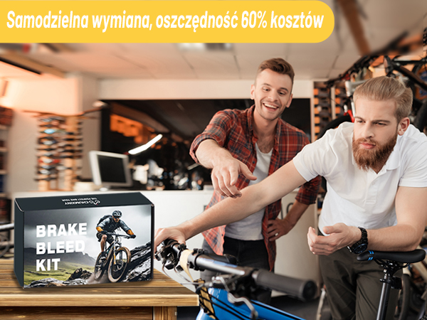 CHUMXINY Zestaw do odpowietrzania hamulców SHIMANO, TEKTRO