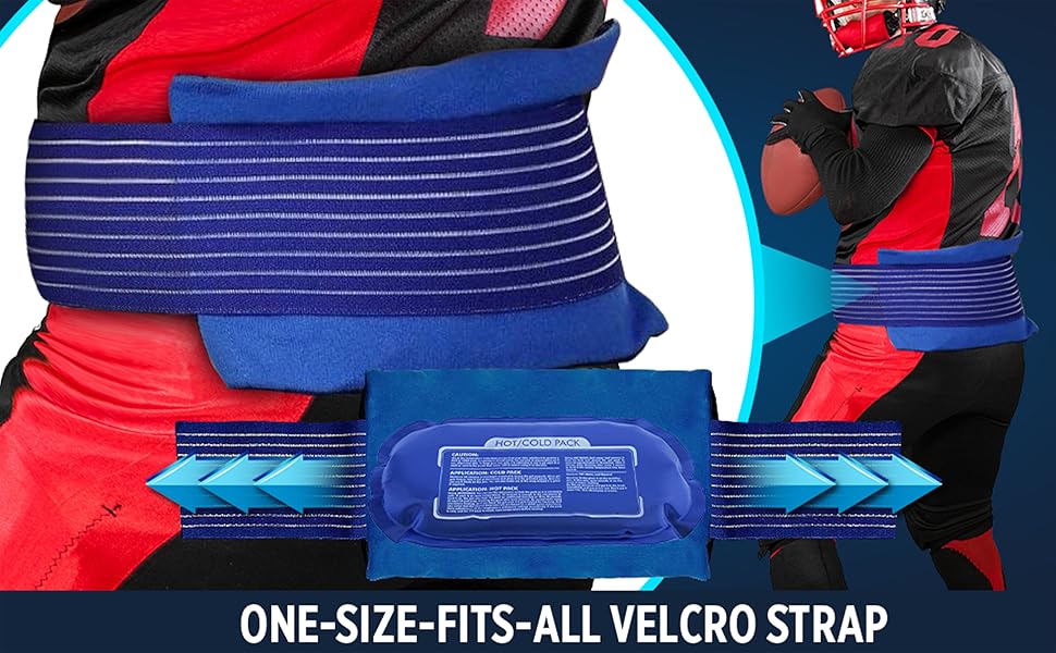 2 Reusable Hot and Cold Ice Packs for Injuries, Joint Pain, Muscle