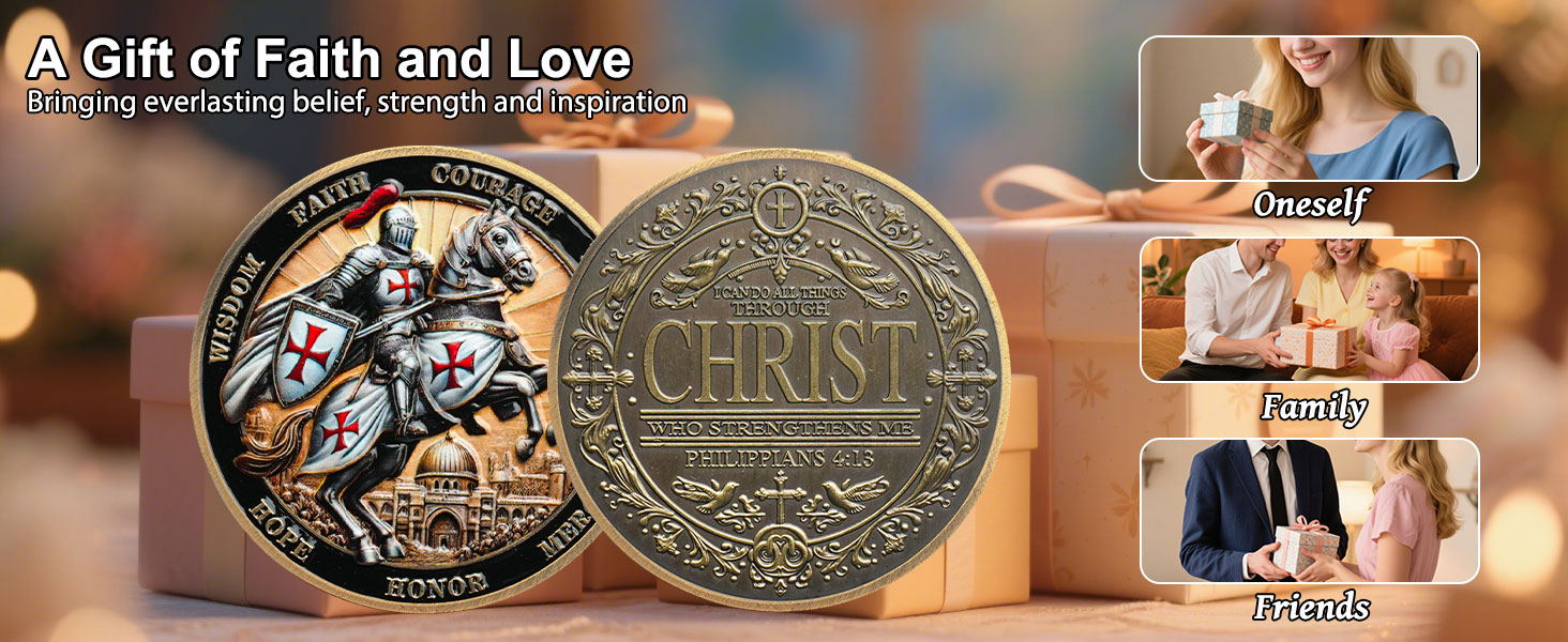 knight templar challenge coin