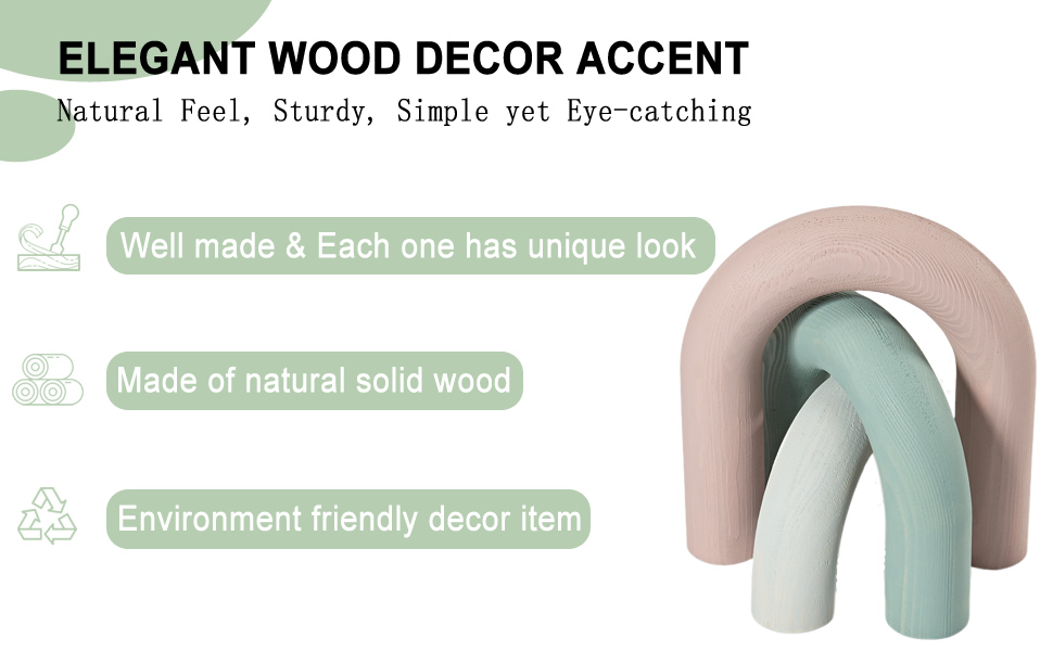 wood arch decor