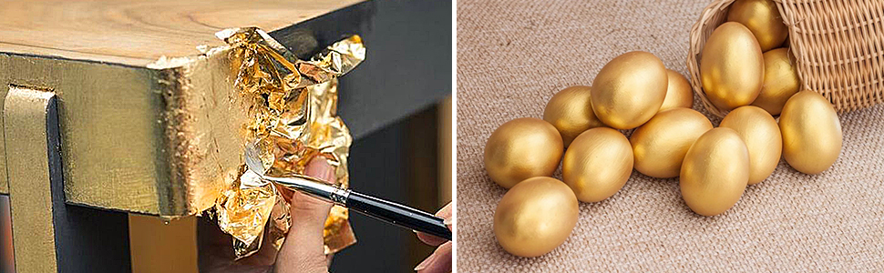 Gold Leaf Foil Paper Sheets for Jewelry Making