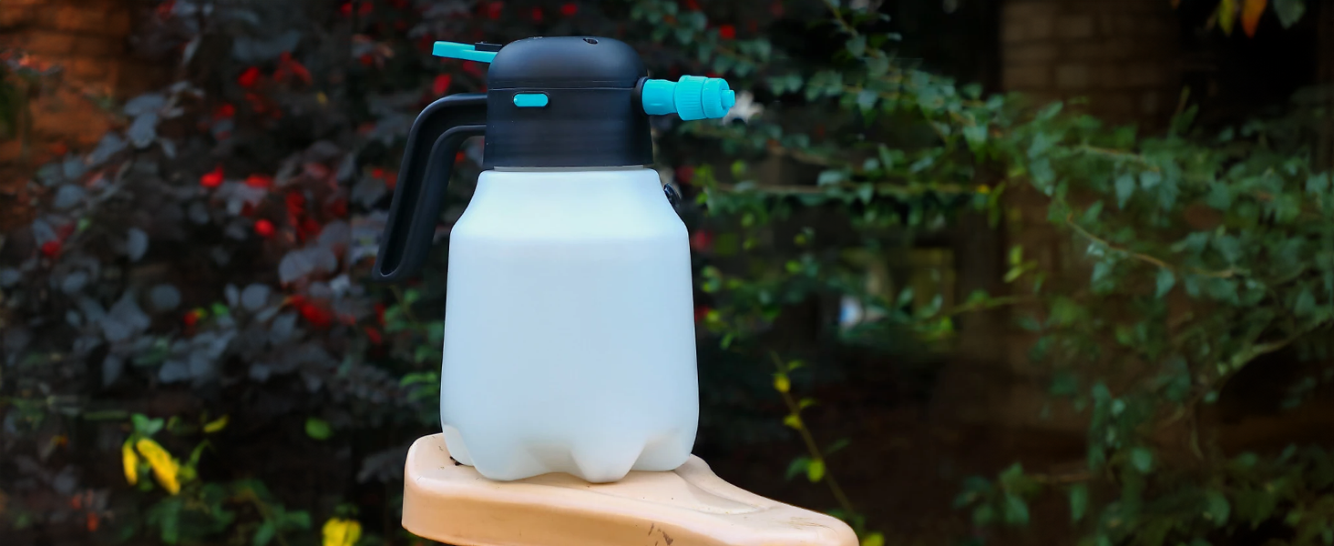 1.5L Electric Foam Sprayer, Cordless Car Wash Foam Gun