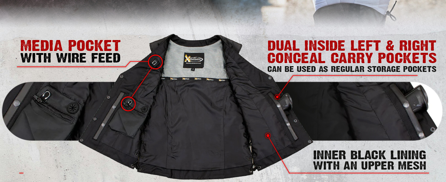 ladies woman womens leather biker motorcycle gear vest sleeveless top mom sister wife mother