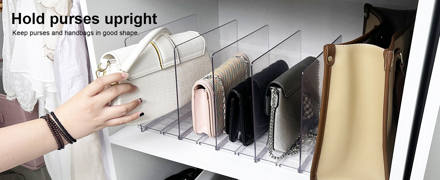 shelf dividers for closet organization