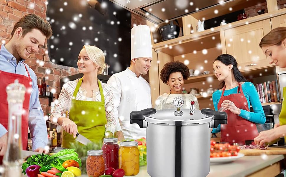 GHKWXUE 25 Quart Pressure Canner Cooker & Induction