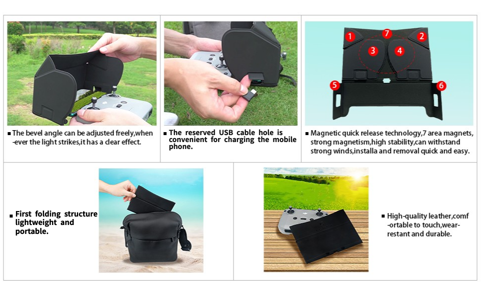 Drone Solar Hood for DJI Mini 2 /Mini 3 Professional/Mavic 3/ Mavi... 13 dji drone sun hood