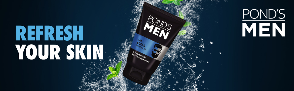 Pond's Men Oil Clear Facewash, 50 g