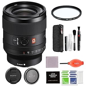 Amazon.com : Sony FE 35mm F1.4 GM (SEL35F14GM) Lens Bundle