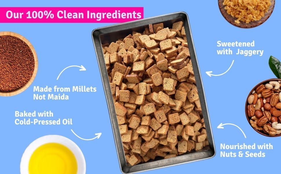 Millet Rusk Millet Toast