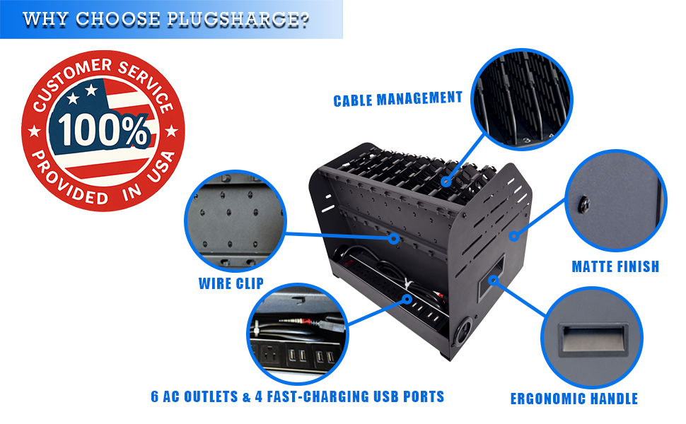 C10A-B Charging Station Charging Rack