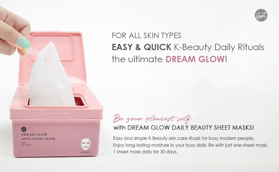 easy&quick k beauty mask