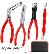 BCJCLTS 4 Pieces Electrical Disconnect Pliers for Cars, Electrical Connector Separator Tool and A...