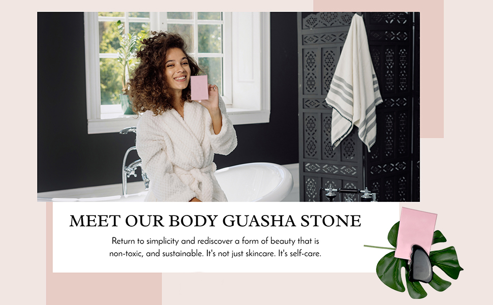 KNH ART AND CRAFT Kanha Handicraft'S (Mt90) Natura... 3 GUA SHA FACE MASSAGER