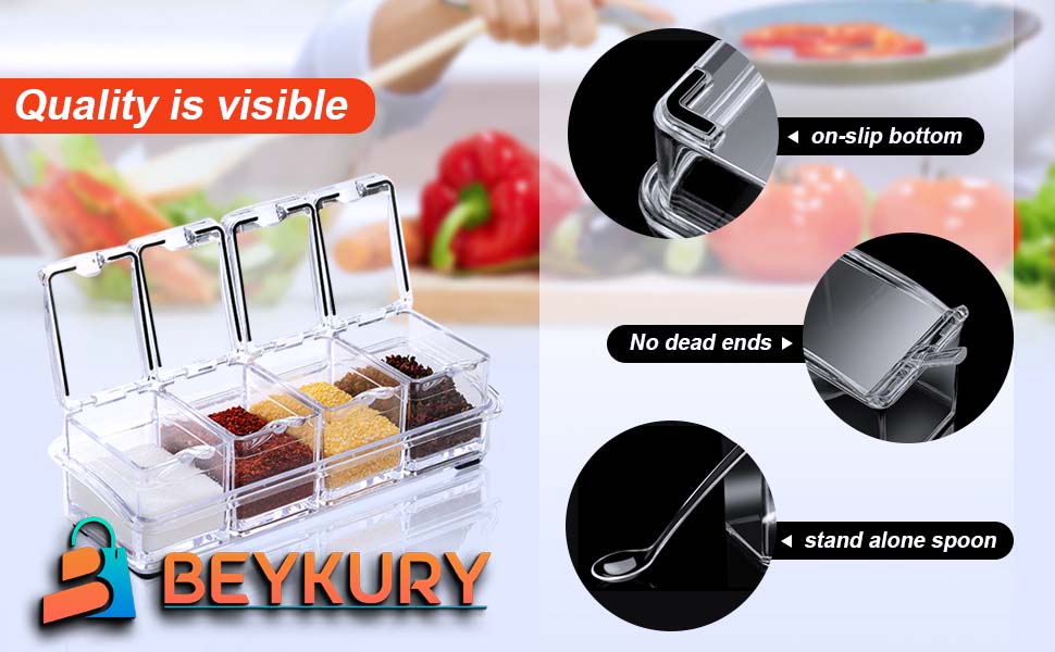 BEYKURY Malasa Container Storage Box