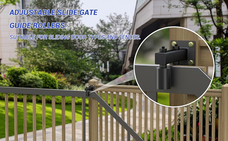 Adjustable Slide Gate Guide Roller